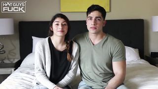 Amatőr mexikói fiatal pár kefélése