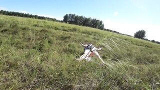 Amatőr vidéki dagadt házastárs