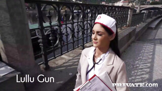 Private - Lullu Gun durván hátsó bejáratba kefélve