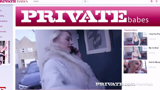 Private.com - A méretes kannás Elizabetha Romanova rábukik a farokra