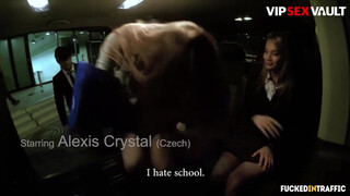 FUCKEDINTRAFFIC - Alexis baszható kicsike popsija