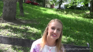 Young anal Tryouts - Milana Blanc seggbe kefélve