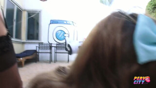 PervCity - Danica Dillion and Marina Angel megosztják a méretes pélót